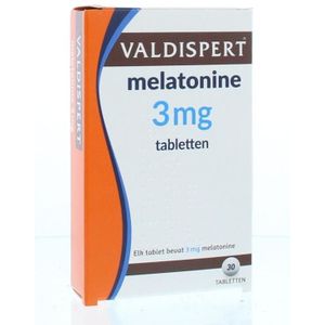 Valdispert Melatonine 3mg UAD 30 tabletten