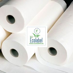 Onderzoekbankpapier 50 cm x 150 mtr - 100% Hoogwit Cellulose EU Ecolabel
