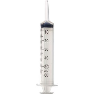 BD Plastipak injectiespuiten - 50ml - 3-delig - Katheter tip - 60 stuks