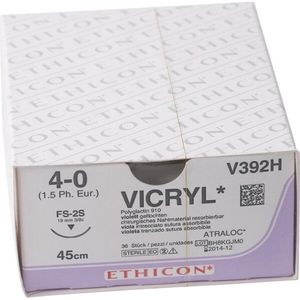 Vicryl usp 4-0 45cm FS-2S violet V392H 36x1