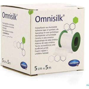 Omnisilk 5 cm x 5 m zonder klemring 1 stuk 900432