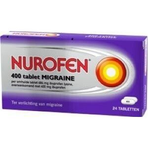 Nurofen Migraine 400 mg - 24 stuks