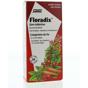 Salus Floradix ijzer tabletten - 84 tabletten