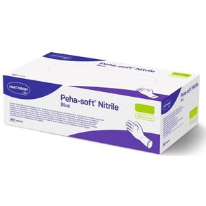 Peha-soft nitrile blauw - xl - 150 stuks