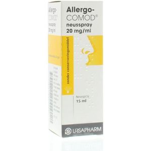 Allergo-COMOD Neusspray Dinatriumcromoglicaat 20 mg/ml bij Allegie - 1 x 15 ml