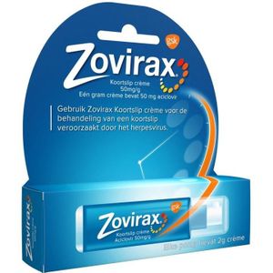 Zovirax Cream 5% pomp tegen koortslip