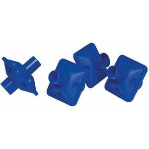 Vitalograph blauw BVF filter met rond uiteinde 50 stuks