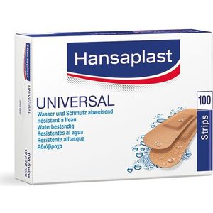 Hansaplast universele injectiepleisters - 4 cm x 1,9 cm - 100 stuks