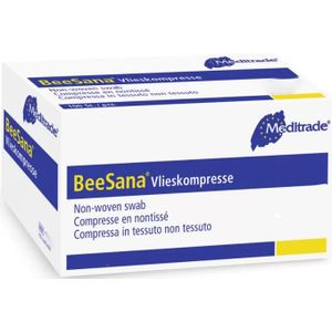 BeeSana® non-woven gazen, 6 lagen, niet steriel, 100 stuks, 10 x 20 cm
