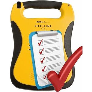 AED Defibtech Lifeline service / onderhoud Nederlandstalig