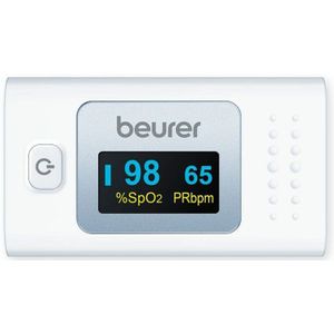 Vingerpulsoximeter, saturatiemeter, oximeter Beurer PO35
