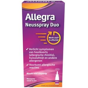 Allegra Neusspray duo