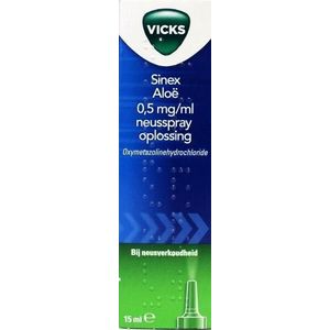 Vicks Sinex aloe neusspray - 15 ml
