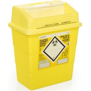Sharpsafe naaldencontainer - 13 liter - geel