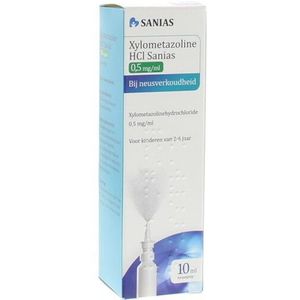 Xylometazoline HCI 0.50 mg kinderneusspray Sanias - 10 ml