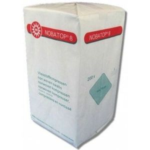 Nobatop non woven kompres 8/4 10x10cm, 200 stuks, 854010
