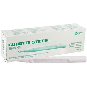 Stiefel ring-curette 7 mm steriel disposable 10 stuks