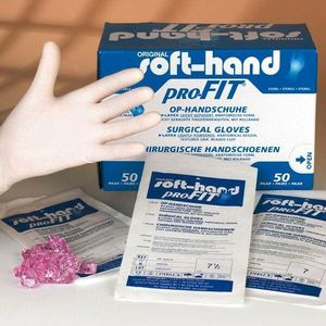 Soft Hand Latex gepoederd steriel 50 stuks 8 1/2 - extra large