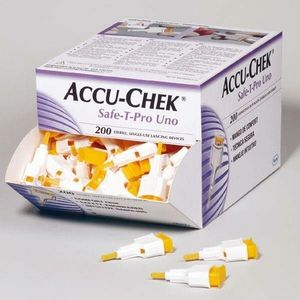 Accu Chek Safe-T-Pro Uno lancetten 200 stuks