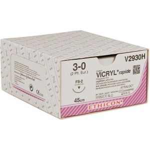 Vicryl Rapide usp 3-0 45cm FS-2 ongekleurd V2930H 36x1