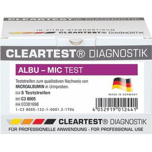 Urinetest - microalbumine 30 strips