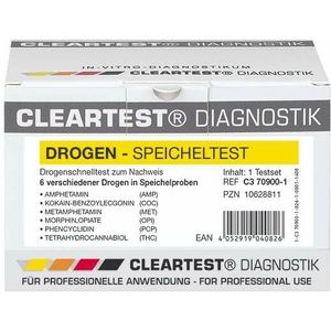 Cleartest Drugs Speekseltest Eco - 1 stuk