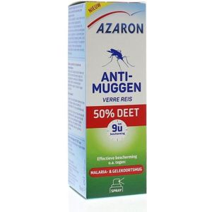 Azaron Anti muggen 50% deet spray - 50 ml