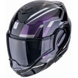 Scorpion - Exo-tech Evo - Modulaire Helm - Zwart - Kunststof