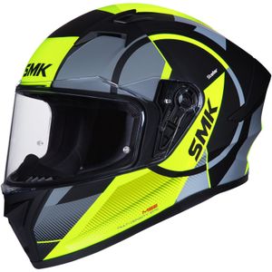 SMK - Stellar - Integraalhelm - Zwart - Lichtgewicht - Ventilatiesysteem