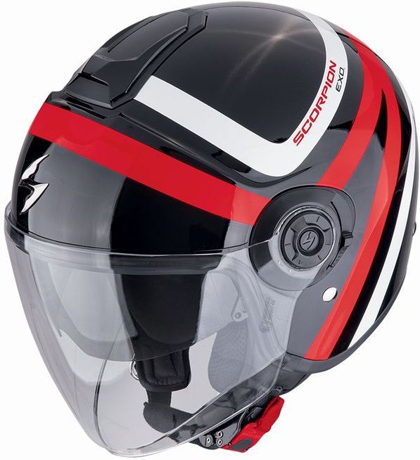 Scorpion - EXO-City II Riva - Open Helm - Zwart - KwikWick® Voering