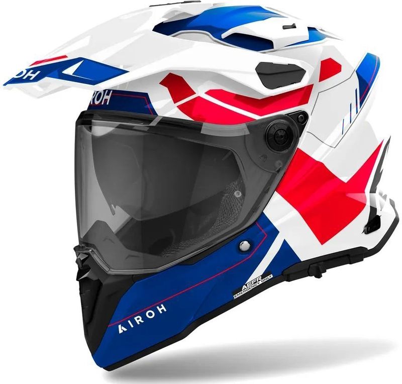 AIROH - Commander II Reveal - Integraalhelm - Zwart - Lichtgewicht