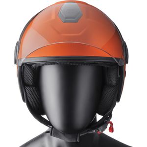 Jethelm GMS Gelato - Polycarbonaat - Helder Vizier - Geïntegreerd Zonnevizier