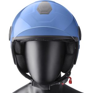 GMS - Gelato - Jethelm - Polycarbonaat - Helder Vizier - Zonnevizier