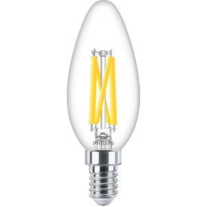 Philips Master CL E14 LED kaars lamp helder glas - dimtone