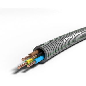 Preflex flexbuis VD draad 3 x 2,5 mm2 en 1 x 1,5 mm2 20mm â€“ 100 meter