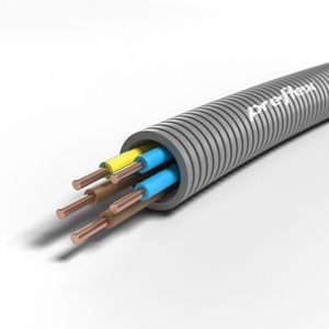 Preflex flexbuis VD draad 5 x 2,5mm2 2xN 20mm - 100 meter