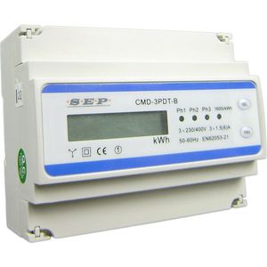 SEP kwh meter 3 fase indirect 5A + puls - CMD3PDT