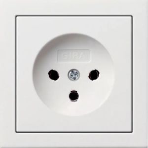 Gira wandcontactdoos zonder RA 2-voudig opbouw creme - 479112
