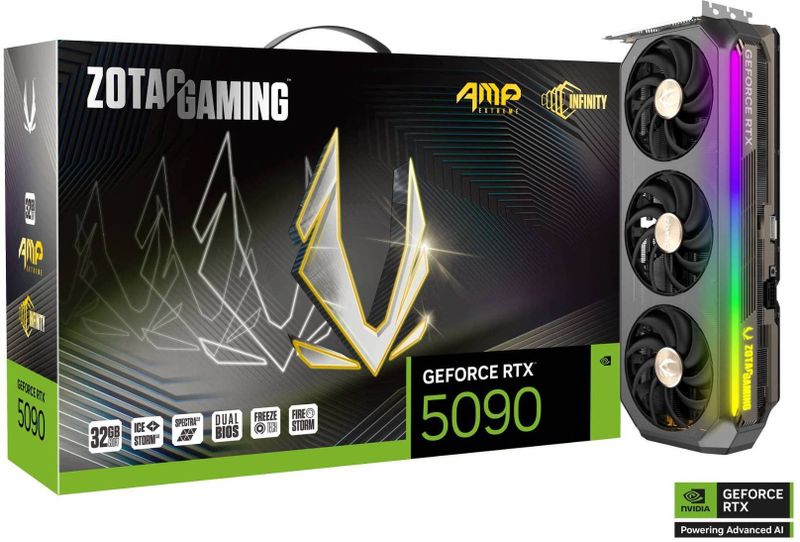 Grafische Kaart Zotac GeForce RTX 5090 AMP Extreme INFINITY 32GB