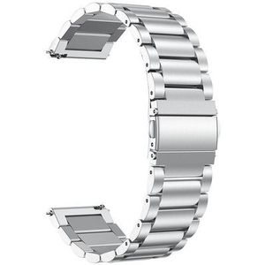 Metalen armband voor Garmin Vivomove Style 42mm - Zilver