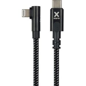 Xtorm 90deg USB-C naar Lightning Kabel - 150cm - Black