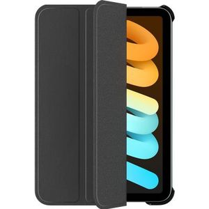 Hoes geschikt voor iPad Mini 2024 (7th Gen) - TriFold Tablet Smart Cover - Zwart