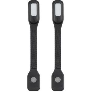 Cazy Leeslampje voor Boek - Oplaadbaar USB LED - Zwart - 2 Stuks