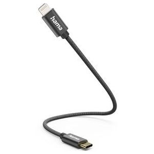 Hama USB-C naar Lightning Kabel - 150cm - Zwart