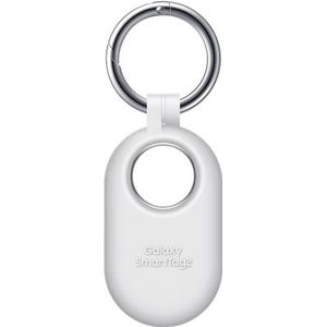 Silicone Case Geschikt voor Samsung SmartTag2 - Wit