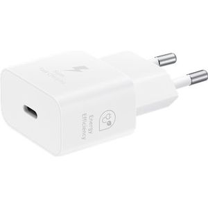 Samsung 25W USB-C PD Oplader - Originele oplader van Samsung - Wit