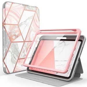 Hoes geschikt voor iPad Mini 6 2021 - Supcase Cosmo Case - Roze Marmer