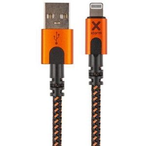 Xtorm Xtreme USB naar Lightning Kabel - 1,5 meter - Oranje