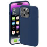 Hama Finest Feel Cover Hoesje geschikt voor Apple iPhone 14 Pro - Blauw