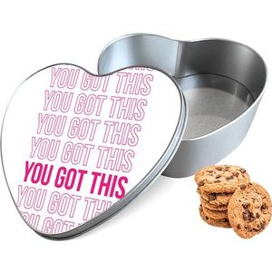 Koektrommel You Got This Hart - Bewaarblik 14x15x5 cm